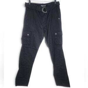 Ecko Unltd Fit Straight Cargo Pants in Black Size 32x32